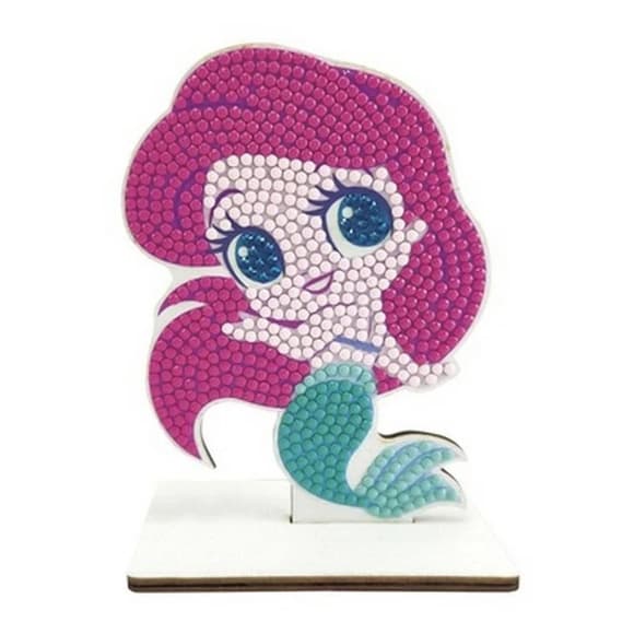 Набор для творчества со стразами "Русалочка" Crystal Art CAFGR-DNY006 на подставке