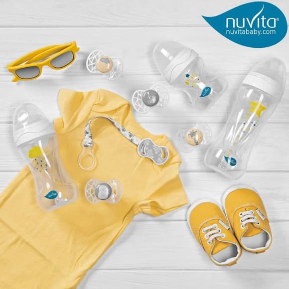 Пустышка ортодонтическая "Be happy" Nuvita NV7084PG 7084 Air55 Cool