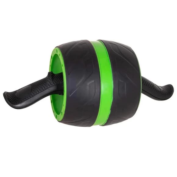 Ролик-колесо для пресса AB Wheel Springos FA5010 зеленый, с поворотным механизмом