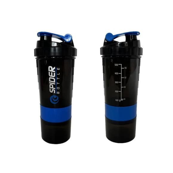 Шейкер спортивный "Spider" EasyFit EF-7200-BE 500 мл, черно-синий