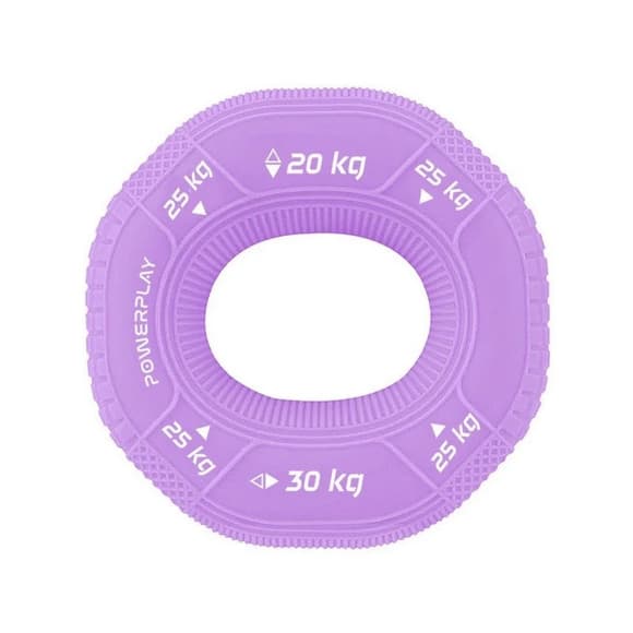 Эспандер кистевой PP-4331 Hand Grip Medium PowerPlay PP_4331_Purple_(20-25-30) силиконовый