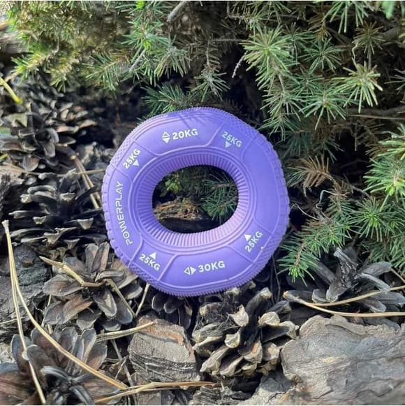 Эспандер кистевой PP-4331 Hand Grip Medium PowerPlay PP_4331_Purple_(20-25-30) силиконовый