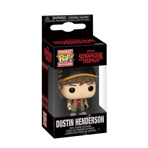 Игровая фигурка на клипсе FUNKO POP! "Дастин Гендерсон" 86617 серия "Очень странные дела"