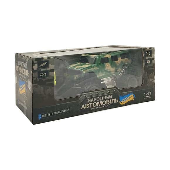 Детская машинка на радиоуправлении "Народный Автомобиль" M 4966(Green) 1:22