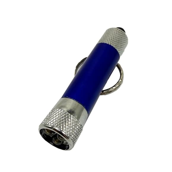 Детский фонарик-брелок 518-3(Blue) размер 6,5 см, синий