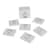 Набор деревянных головоломок "Wooden mini puzzle set #2" set2en 6 штук