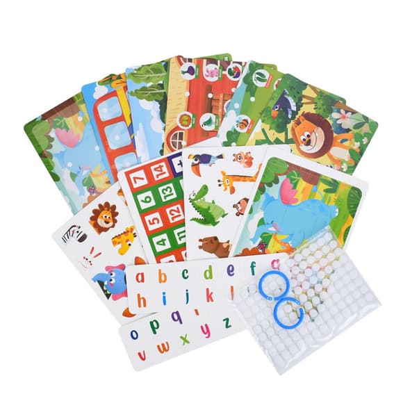 М'яка розвиваюча іграшка-книжечка "Busybook" YB-501-502-503-1