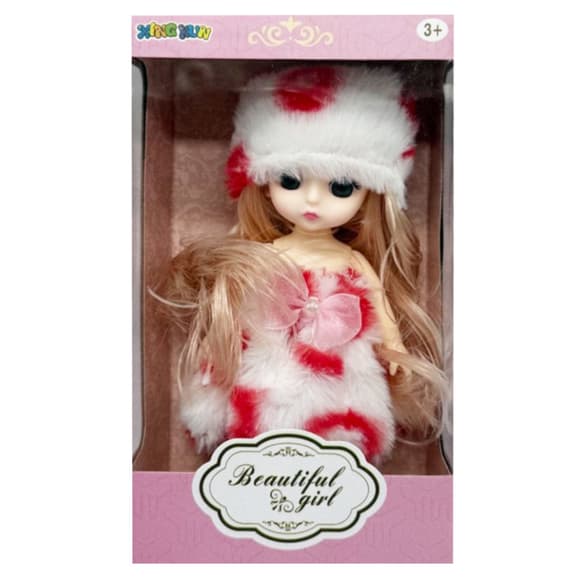 Детская игровая кукла 1361-5 шарнирная, размер 15 см