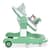 Дитячі Ходунки ME 1200 URSA Green, музика, світло