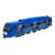Детский игровой поезд 731-27K(Blue) голубой, светится, 23х4х5 см