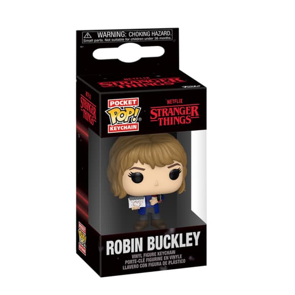 Игровая фигурка на клипсе FUNKO POP! "Робин Бакли" 86615 серия "Очень странные дела" S5