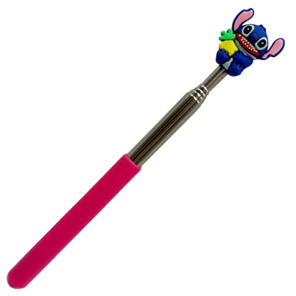 Телескопическая указка палец Стич 76008P(Pink) длина 68 см