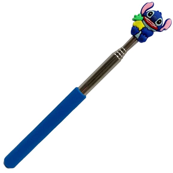 Телескопическая указка палец Стич 76008P(Blue) длина 68 см