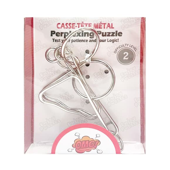 Металлическая головоломка "Perplexing puzzle" 5562D-18, 2 сложность