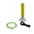 Набор для творчества 3D ручка AK 0011(Yellow) 17 см, 9 трафаретов