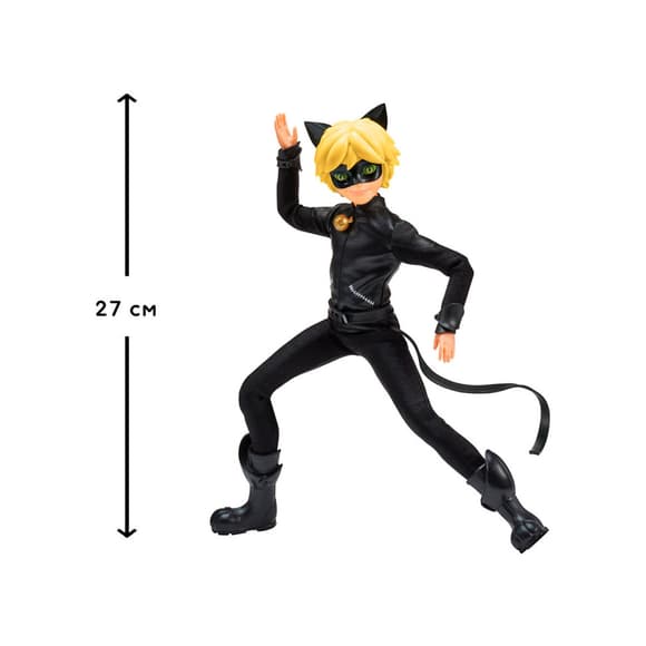 Лялька-хлопчик "Супер-Кіт" Miraculous 50002, 27 см, серія "Леді Баг та Супер-Кіт" S2