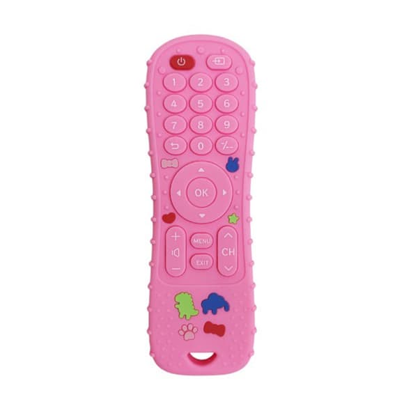 Силиконовый прорезыватель "Пульт" MGZ-0424(Pink) розовый