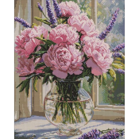 Алмазная мозаика "Нюдовая нежность в вазе" ©art_selena_ua AMO8361, 40х50 см