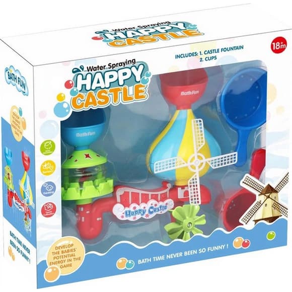 Игрушка для купания "Happy castle" 9911-UM, на присосках