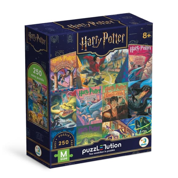 Пазл классический "Harry Potter Книжные обложки" 200657, 250 элементов
