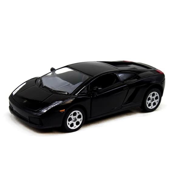 Коллекционная машинка "Lamborghini Gallardo" KT5098W(Black) масштаб 1:42