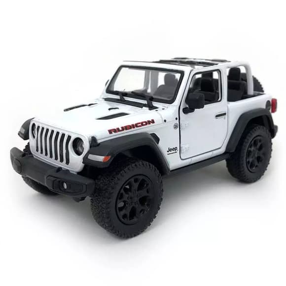 Коллекционная машинка "Jeep Wrangler" KT5412WH(White) масштаб 1:42