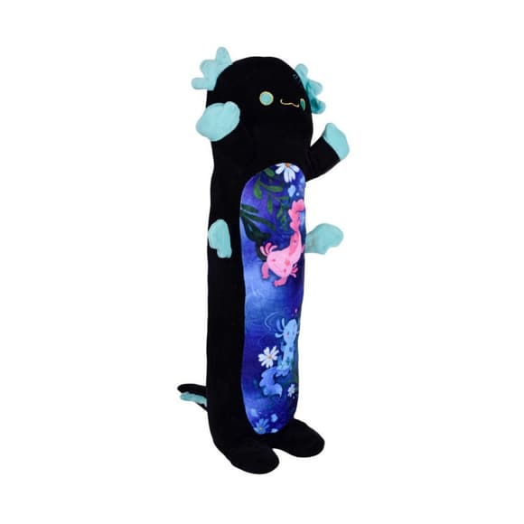 М'яка іграшка-подушка "Аксолотль-батон" HKF2206(Black) розмір 100 см