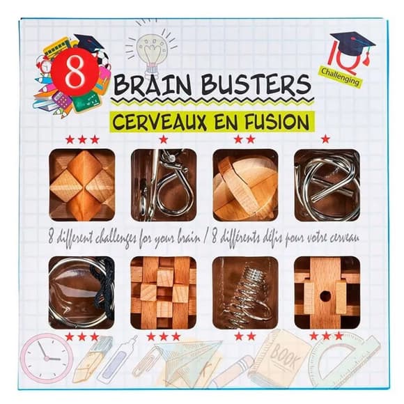 Набор головоломок "Brain Busters Cerveaux en Fusion" Eureka 3D Puzzle 473360