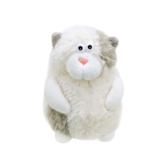 Детская мягкая игрушка "Забавный кот" C6303(White) размер 13 см