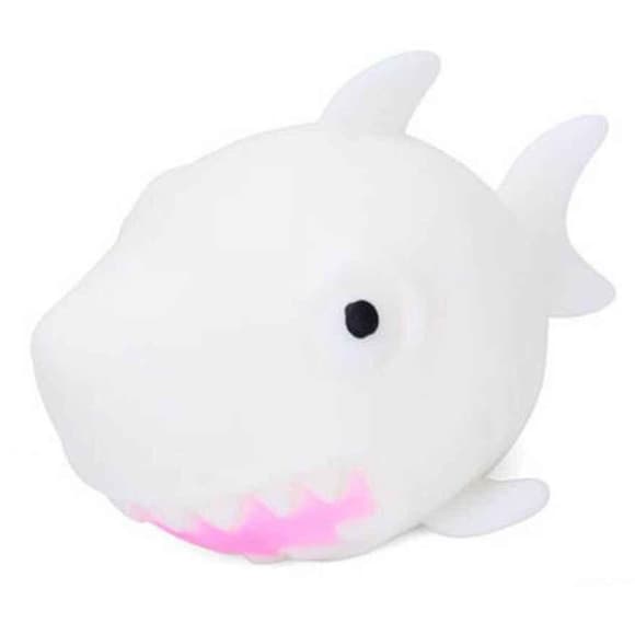 Детская игрушка-антистресс "Акула" MS 4043(White) с мукой, 10 см