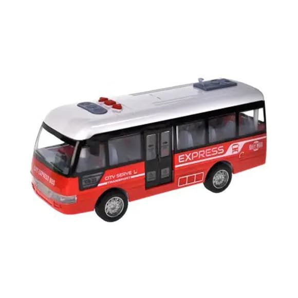 Дитячий інерційний автобус YM-9907F(Red) 19х6,5х8 см