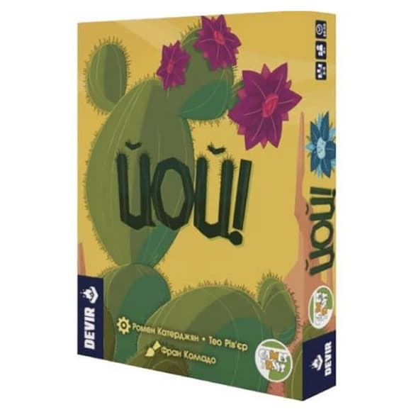 Карточная игра "Йой!" OUCH01UA 44 карты кактусов