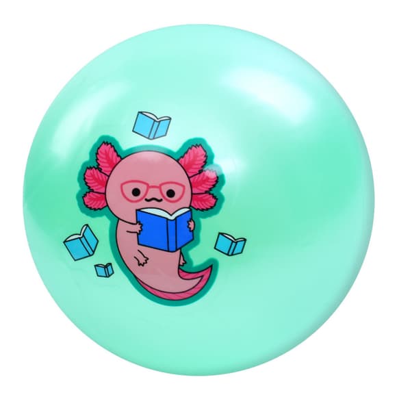 Мяч детский "Аксолотль" MS 3736(Turquoise) 9 дюймов, 60 грамм