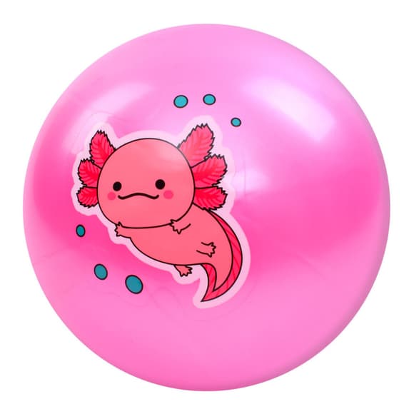 Мяч детский "Аксолотль" MS 3736(Pink) 9 дюймов, 60 грамм