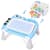Магнитная доска для рисования "Котик" 2 в 1 QY228(Turquoise) тетрис, пазлы