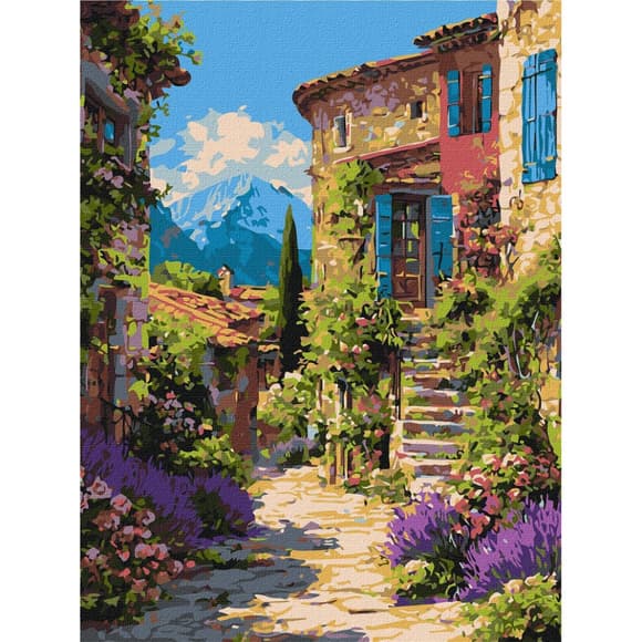 Картина по номерам "Каменная тишина" ©art_selena_ua KHO6440, 30х40 см