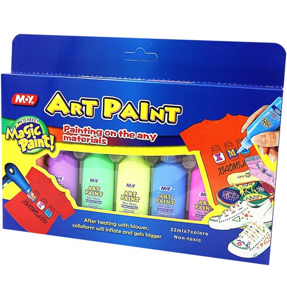 Клей декоративный "Magic art paint" DSCN4606, 7 цветов 22 мл