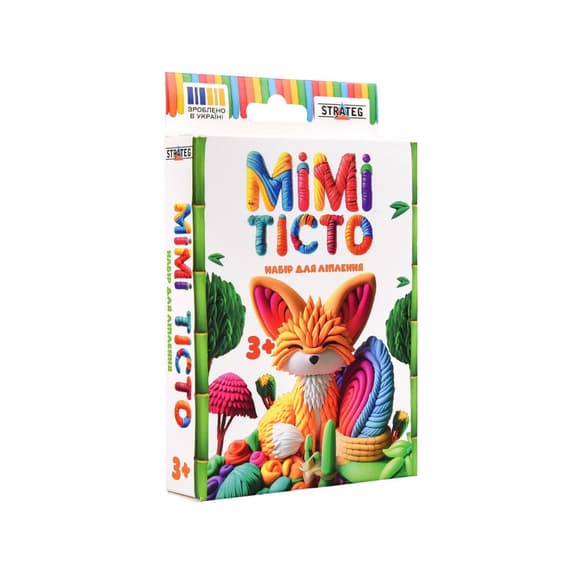 Набор для лепки пластилин "Мими тесто Лисичка" 31057