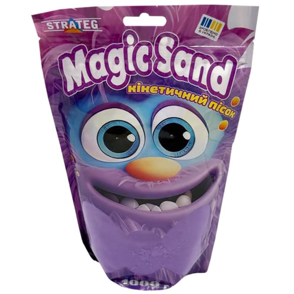 Креативное творчество "Кинетический песок Magic sand" 39404-4 фиолетовый 1 кг