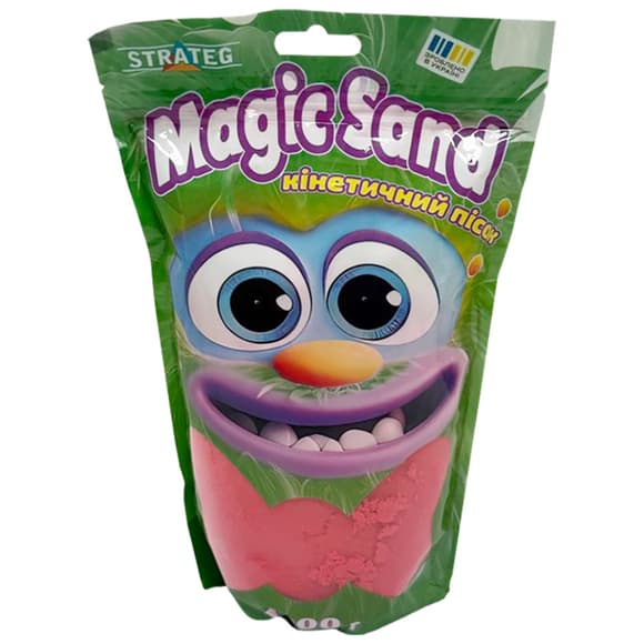 Креативное творчество "Кинетический песок Magic sand" 39404-6 красный 1 кг 