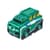 Дитяча машинка-трансформер 2 в 1 Dinoster EU636310R(Green)