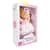Детская мягконабивная кукла M 5885 I UA(Pink) 33 см, музыкальные эффекты