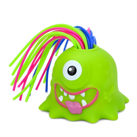 Детская игрушка-антистресс "Монстрик" FG231109065Q(Green) звук и свет, 5 см