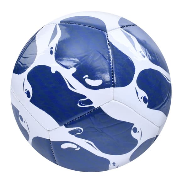 Мяч футбольный EV-3394(Dark-Blue) диаметр 22 см, ПВХ, 2,7 мм, 340-360 грамм