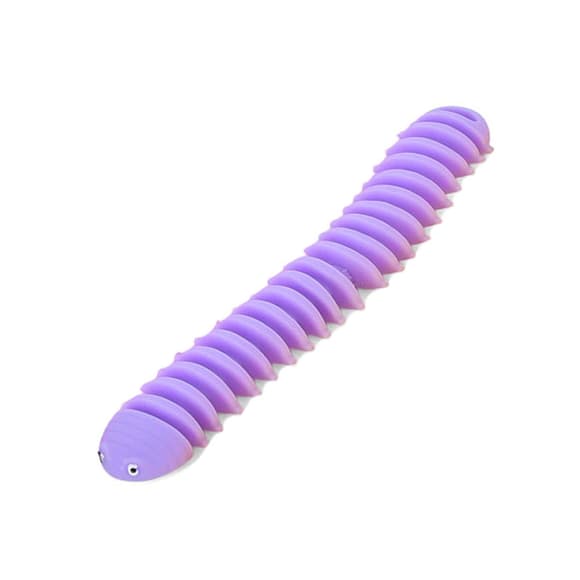 Детская игрушка-антистресс "Гусеница" MS 3657(Violet) 21 см