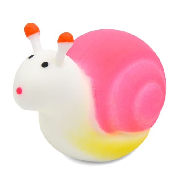 Детская игрушка-антистресс "Улитка" MS 4044(Pink) размер 8,5 см, мука