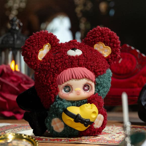 Пушистая фигурка на подвесе Люблю тебя Pop Top HC031 Hi TOY серии "MayMei"