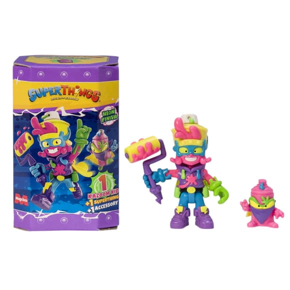 Игровой набор Казум-кид SuperThings PST11D066IN00-4 серии "Neon Power"