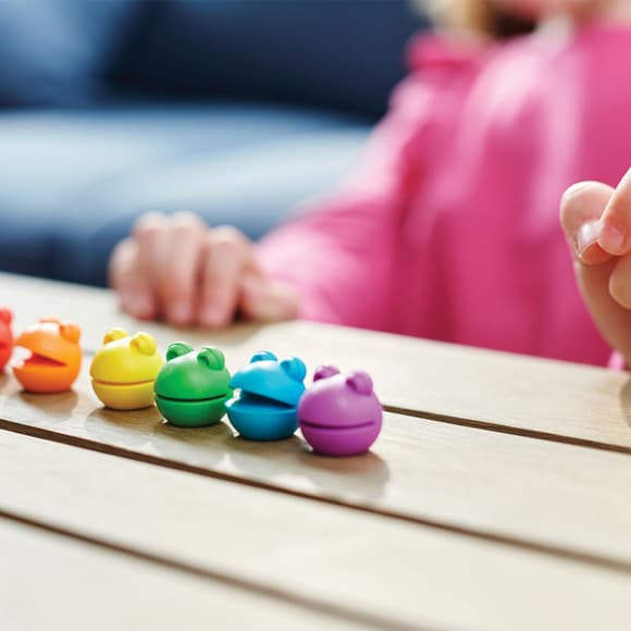 Игровой набор для обучения счету "Веселые жабки Numberblobs" Learning Resources HM94490-UK 120 жабок