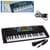 Синтезатор игрушечный MQ-3768D 43 см, 37 клавиш, от USB, микрофон